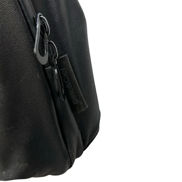 🎒 Côte&Ciel Black Tech Backpack Architectural Laptop Bag Minimalist